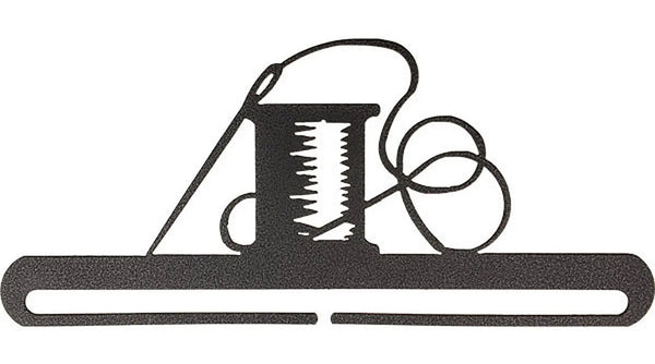 12in Needle & Thread Split Bottom Hanger Charcoal
