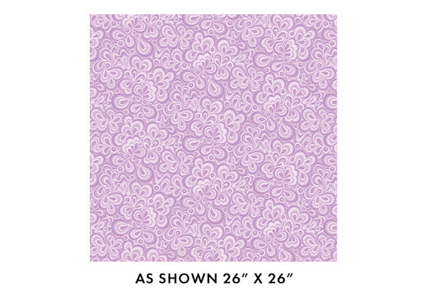Serenade Stream Lavender Twilight Serenade Cotton Wideback Fabric per yard
