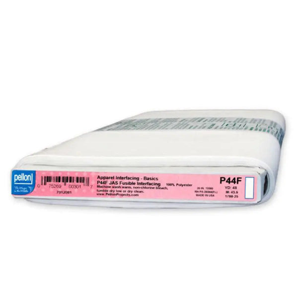 Pellon Lightweight Nonwoven Fusible Interfacing 20" White By The Yard