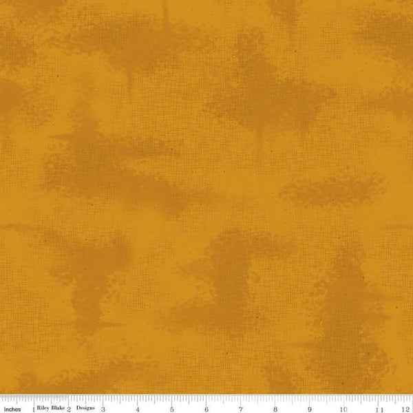 Orange Shabby Butterscotch Cotton 43"/44" Fabric Per Yard
