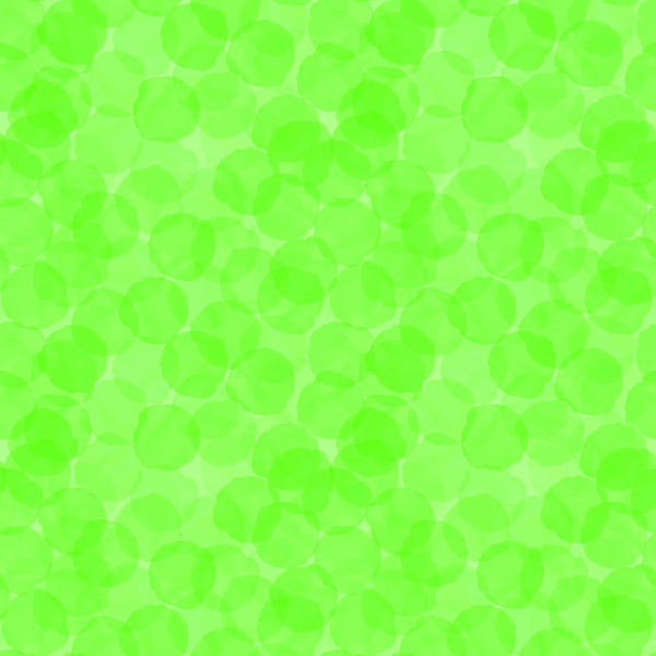 Green Chlorophyll Juicy Tonal Trio Cotton 44"/45" Fabric Per Yard