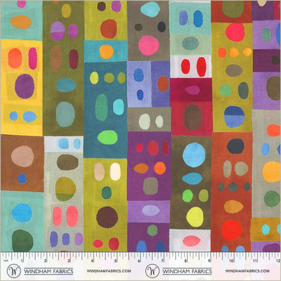 Peek-A-Coo Palette Multi Cotton 43”/44” Fabric Per Yard