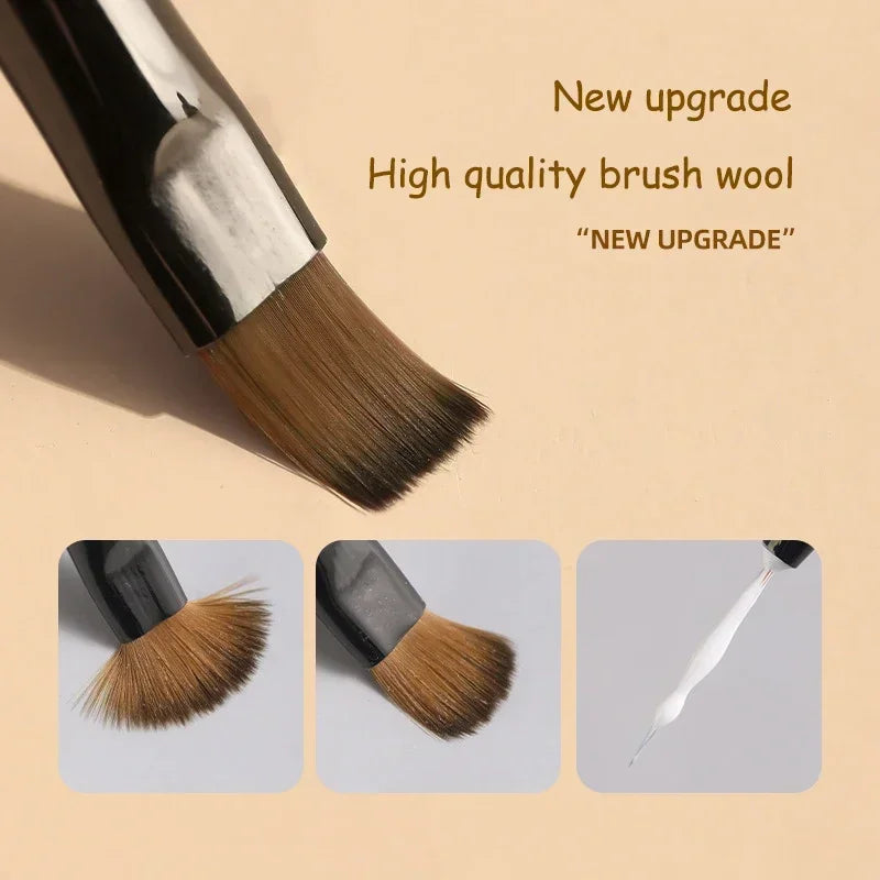 9PCS UV Gel Nail Brush Set for DIY Nail Art