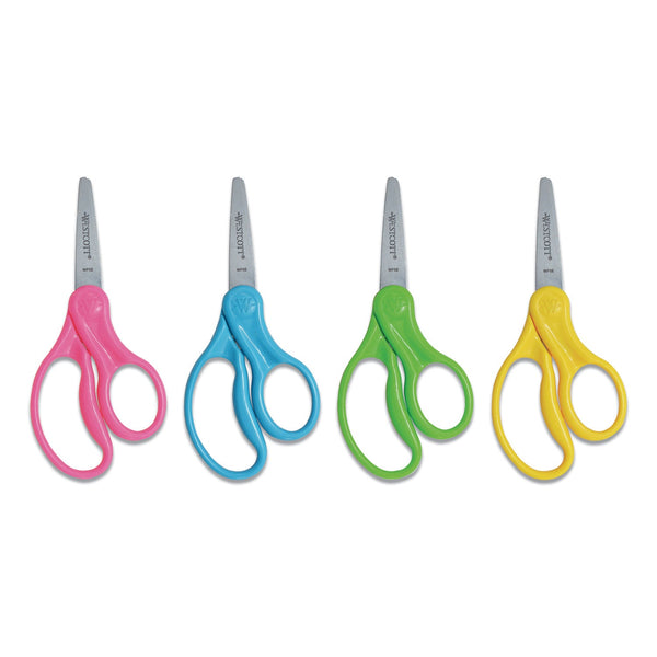 Kids Scissors Pointed Tip 5 Inch Craft Cutting Tool