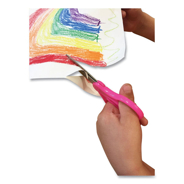 Kids Scissors Pointed Tip 5 Inch Craft Cutting Tool