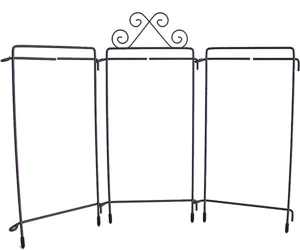 6in x 12in Grey Table Top Tri-Stand