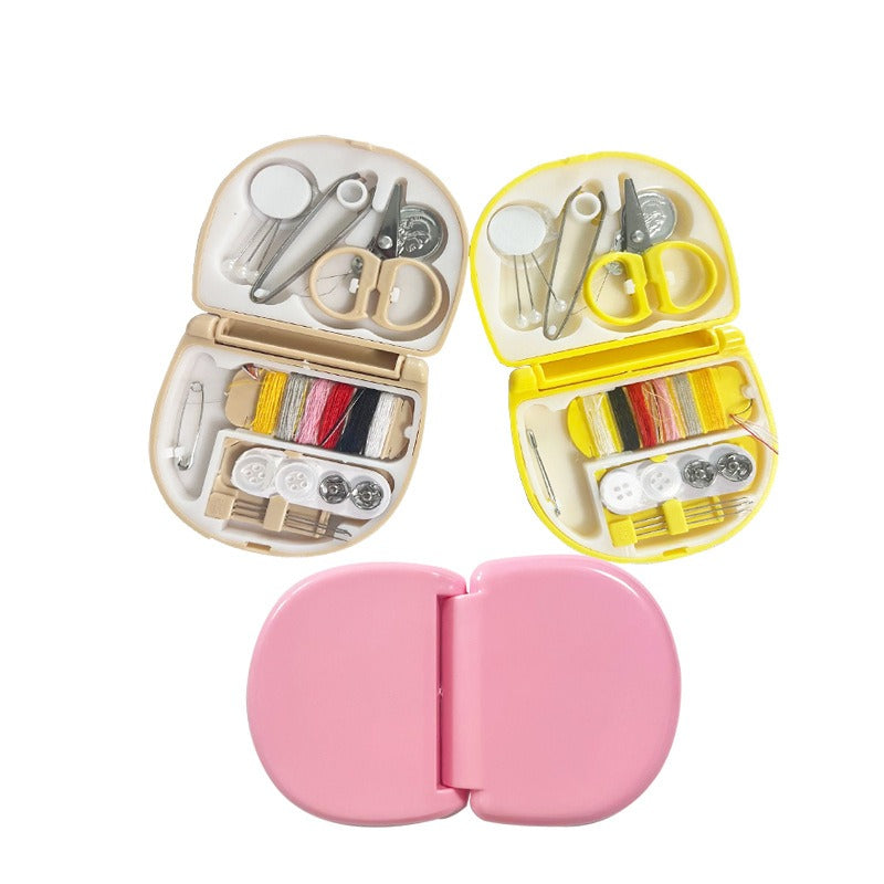 Mini Needle Sewing Kit Compact Storage Box DIY Tool