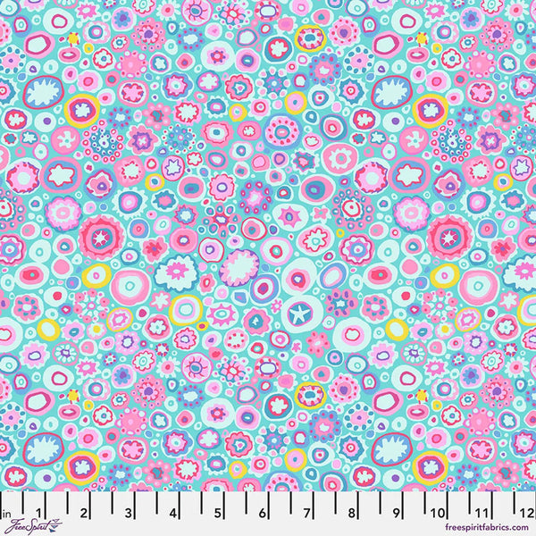 Aqua Paperweight Cotton 44"/46" Fabric Per Yard