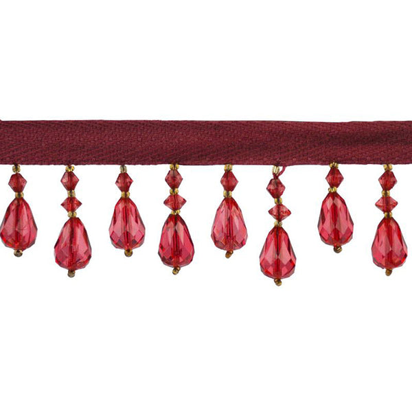 Beaded Fringe - 1 1/2" length (10 Yard Roll) - BB-933-17/10
