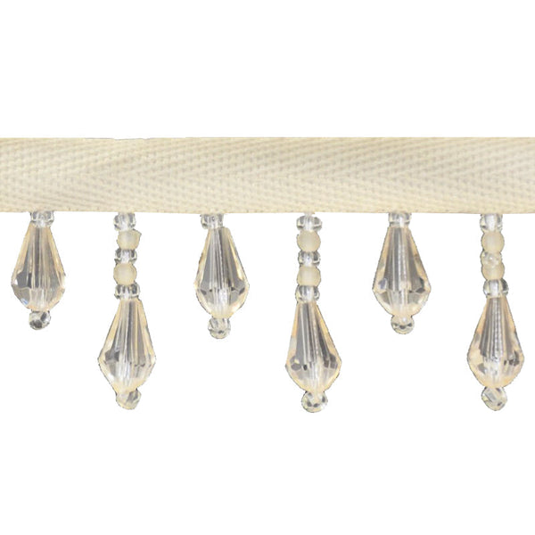 Beaded Fringe - 1 1/2" width (15 Yard Roll) - BB-902-30 Honey Gold