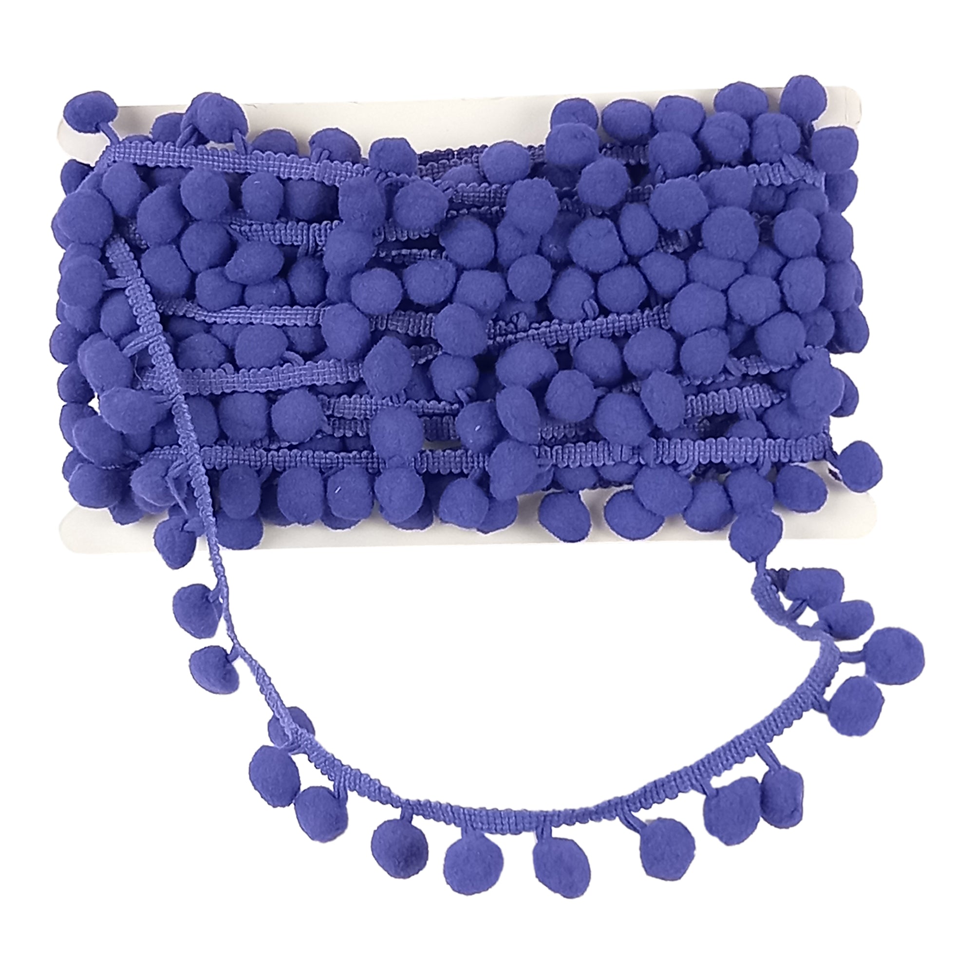 Belagio 1/2" Rainbow Collection Pompom Trim, x 10 yards, 21 colors