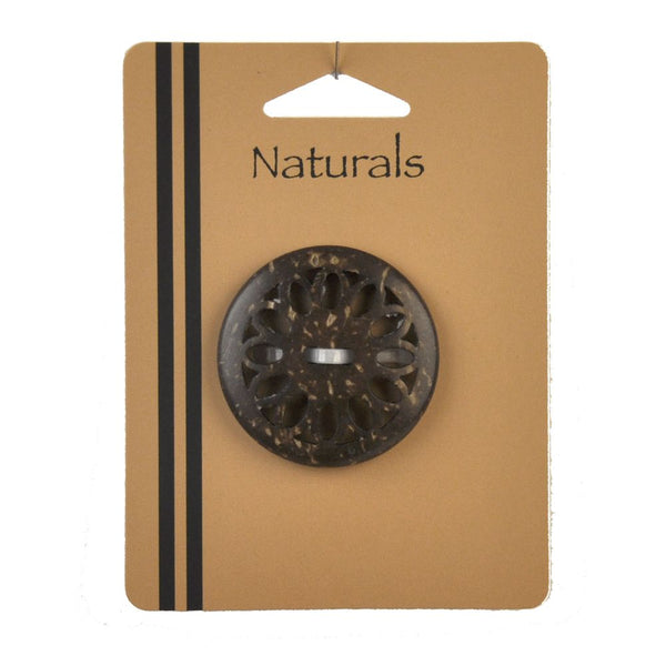 Belagio Enterprises - 1 1/2-inch Naturals Buttons (6pcs Per Packet) - BPB-1013