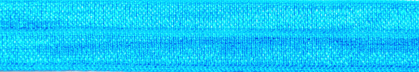 Belagio Enterprises - 1/2" width Fold-Over Elastic Ribbon (50 Yard Roll) - BE-305-23 Teal