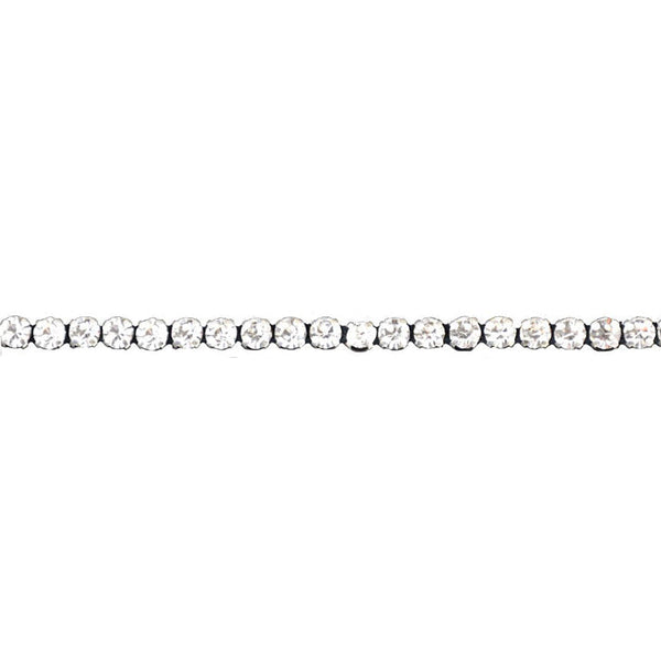 Belagio Enterprises - 1/8" Width Rhinestone Trim without Mesh Lip (12 Yard Roll) - BR-444-11