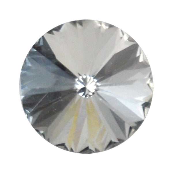 Belagio Enterprises -  1" Diameter Rhinestone Tufted Buttons (24 pcs per Order) - BRB-152-11 Silver