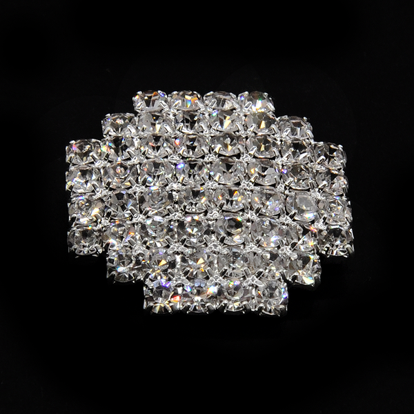 Belagio Enterprises - 1" Width Rhinestone Buttons (6pcs per Order) - BRB-121