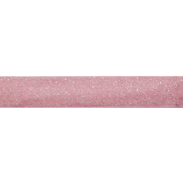 Belagio Enterprises - 5/8" width Glitz and Glamour Elastic Ribbon (20 Yard Roll) - BE-306-20 Pink