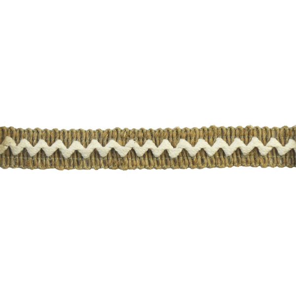 Belagio Enterprises - 5/8" width Jute Braid Trim (25 Yard Roll) - BF-1609