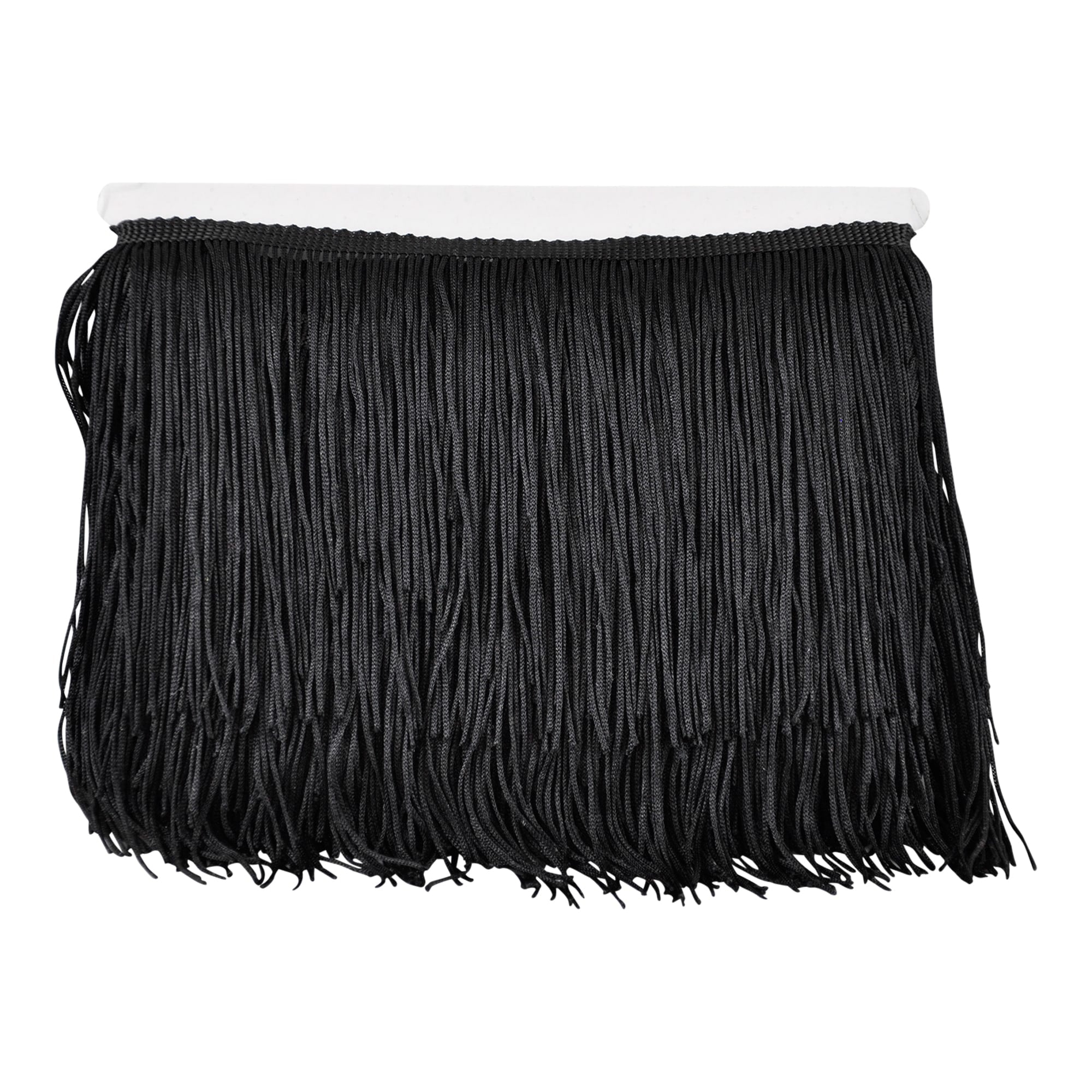 Belagio Enterprises - 6-inch Chainette Fringe (10 Yard Roll) - P-7045-02 Black