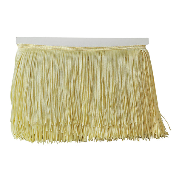 Belagio Enterprises - 6-inch Chainette Fringe (10 Yard Roll) - P-7045-24 Ivory