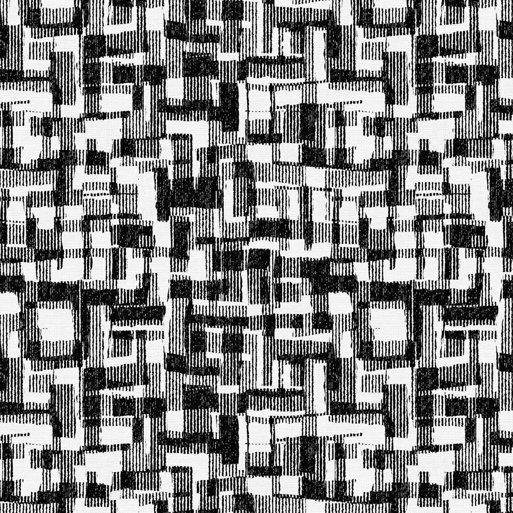Black Barcodes Cotton Wideback Fabric Per Yard