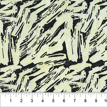 Black Brushstroke Celebration Cotton 44”/45” Fabric Per Yard