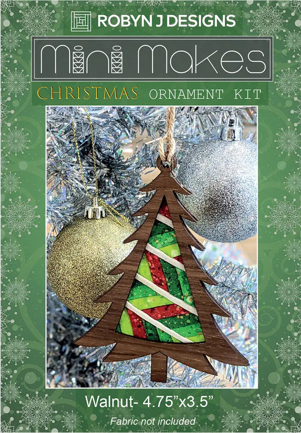 Christmas Tree Ornament Walnut