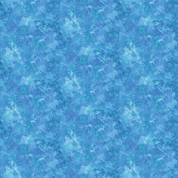 Chroma Bahama Blue 9060-44 Cotton 44"/45" Fabric Per Yard