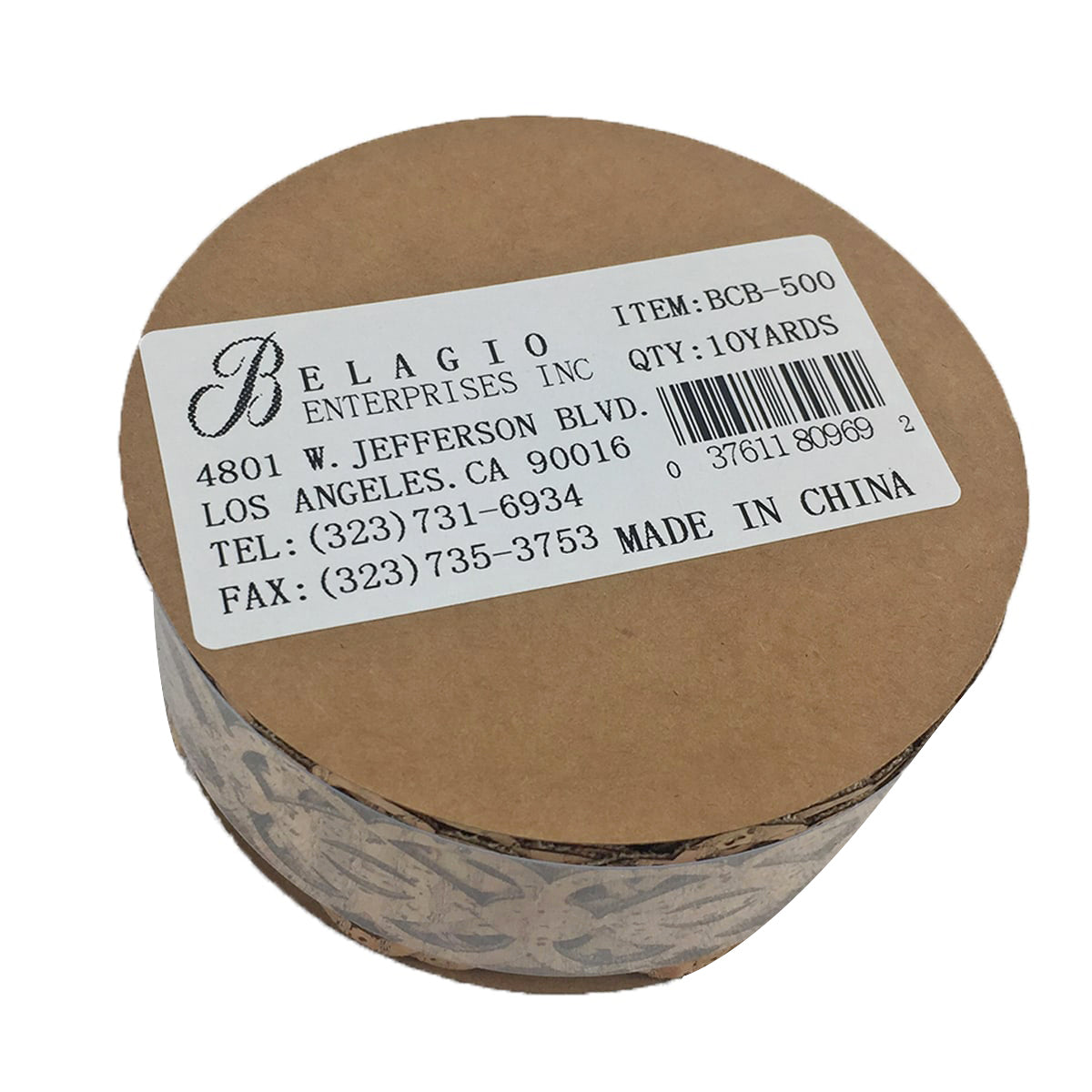 Cork Trim - 1 1/2" Width (10 Yard Roll) - BCB-502