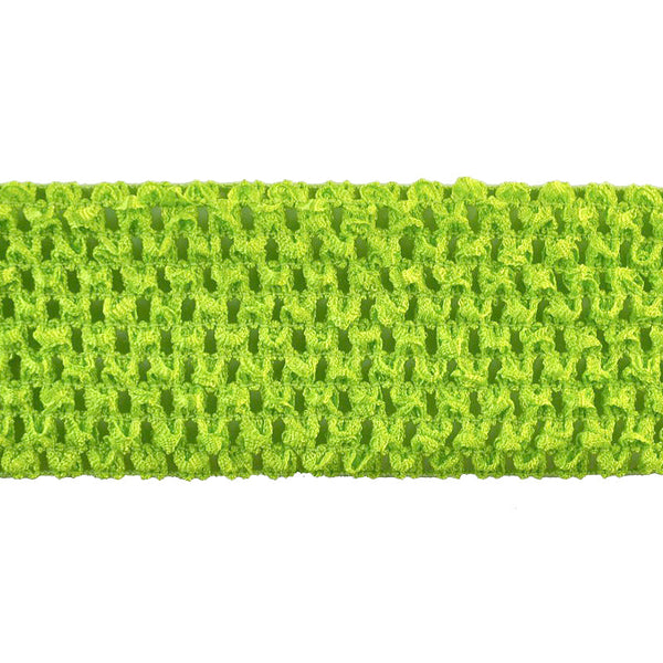 Crochet Stretch Trim - 3" Width (25 Yard Roll) - BF-1901-14 Mint Green