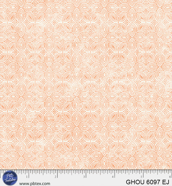 Golden Hour Earth Toned Tiled Geo Cotton 44”/45” Fabric Per Yard