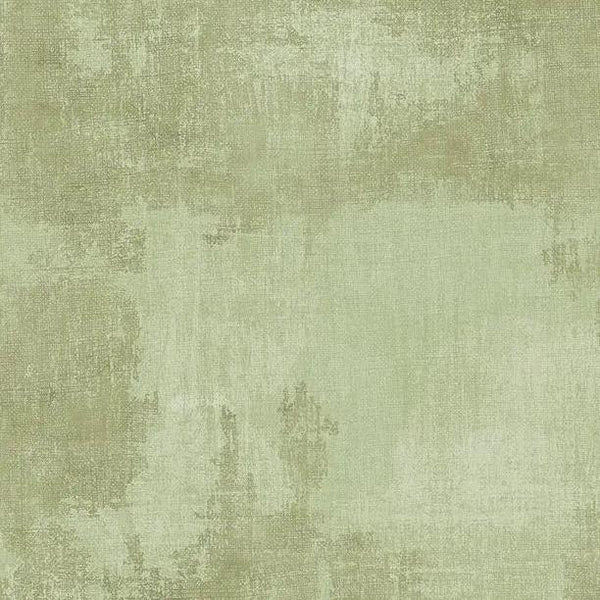 Green Dry Brush Matcha Cotton Wideback Fabric per yard