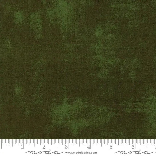 Green Grunge Basics Rifle Green 44"/45" Per Yard