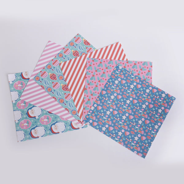Bow & Arrough™ Holiday Printed Paper Assortment for DIY Card Making and Scrapbooking