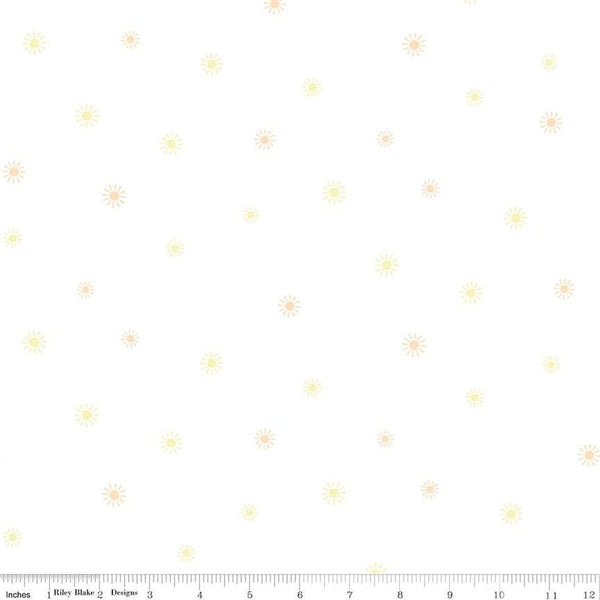 Hush Hush 5 Sunny Days Cotton 43"/44" Fabric Per Yard