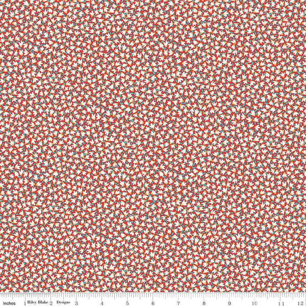 Liberty Tudor Celebration Tudor Tumble 01667447B 44"/45" Fabric Per Yard