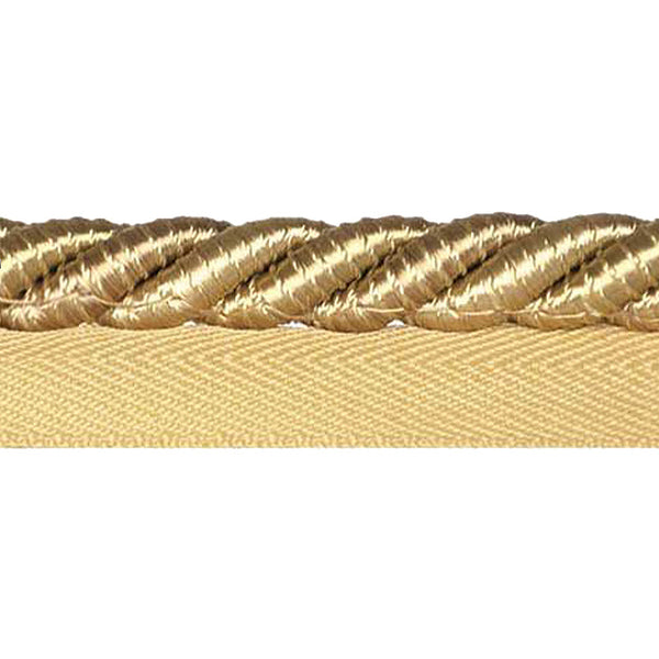 Mulberry Collection - 3/8" Width CORD WITH LIP (25 Yard Roll) - BC-10003-61 Mocha