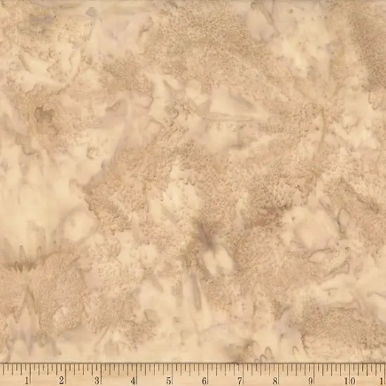 Brown Hemp Watercolor Waves Wideback Fabric per yard