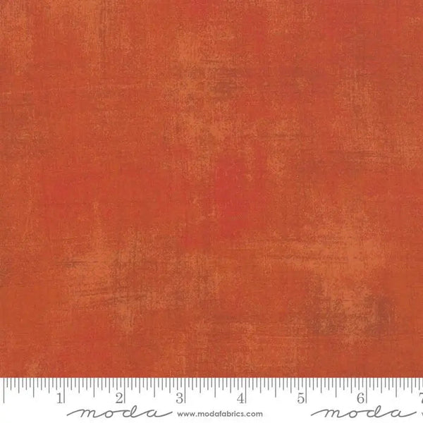 Orange Grunge Basics Pumpkin 44"/45" Per Yard