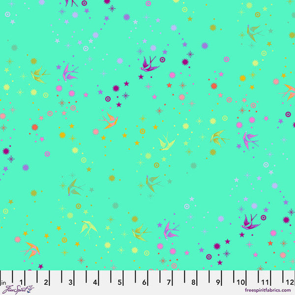 Frolic Fairy Dust Tula's True Colors 44"/45" Cotton Fabric Per Yard