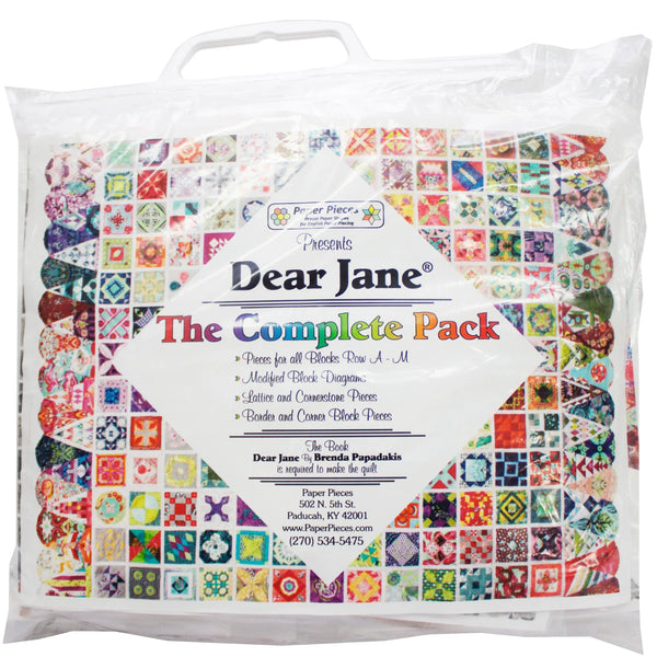 Paper Piece Pack For Dear Jane Complete