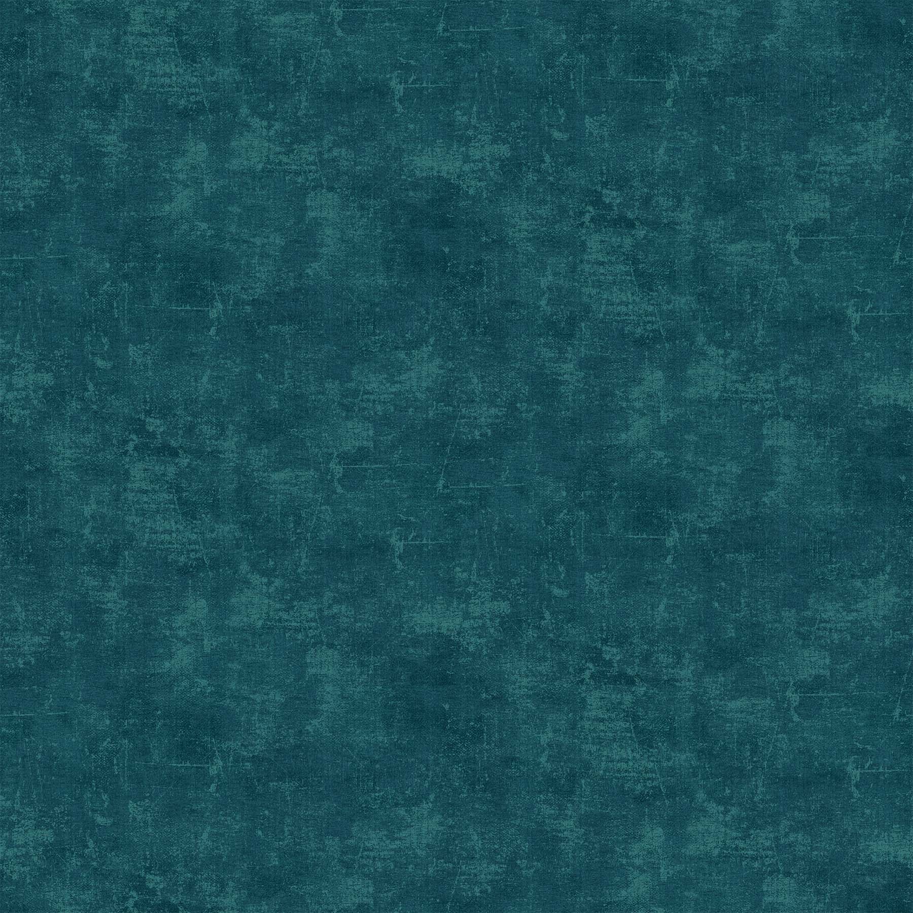 Green Peacock Canvas 44"/45" Flannel Cotton Fabric per yard