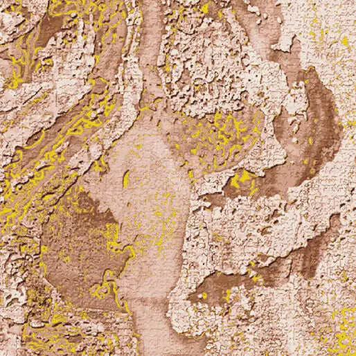 Pink Dried Clay Blush Cotton 44"/45" Fabric Per Yard