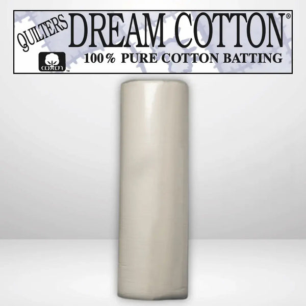 Quilters Dream Deluxe Natural Cotton Batting Throw Roll - 60" x 30 yards -- AVAILABLE FOR PRE-ORDER - ROUHLY 8 WEEKS