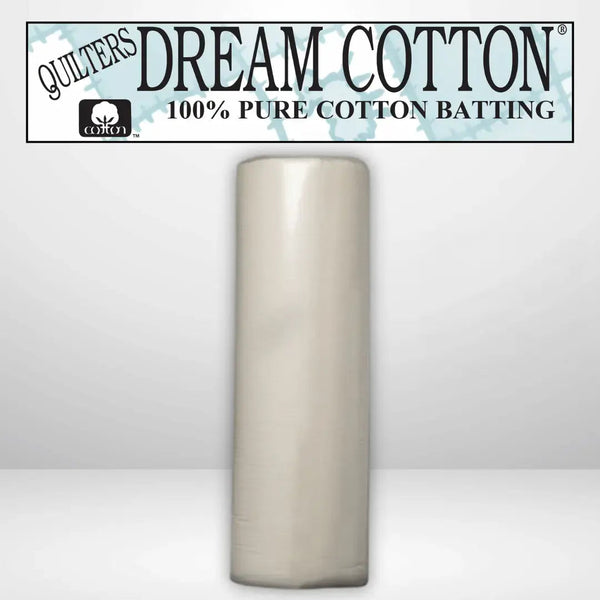 Quilters Dream Request Natural Cotton Batting King Roll - 120" x 30 yards -- AVAILABLE FOR PRE-ORDER - ROUGHLY 8 WEEKS