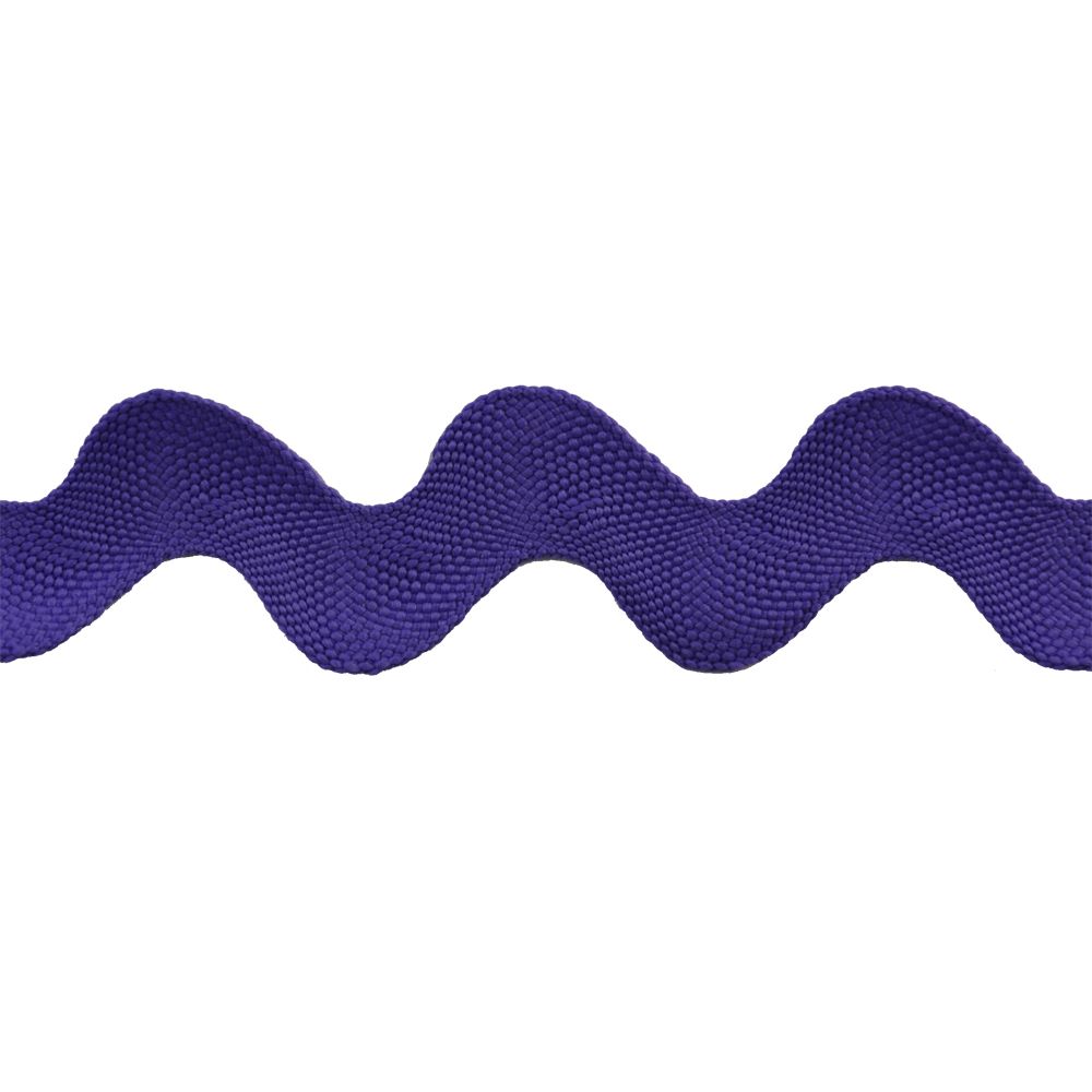 Rick Rack Collection - 1 1/4" Width (10 Yard Roll) - BRC-20MM-26 Purple