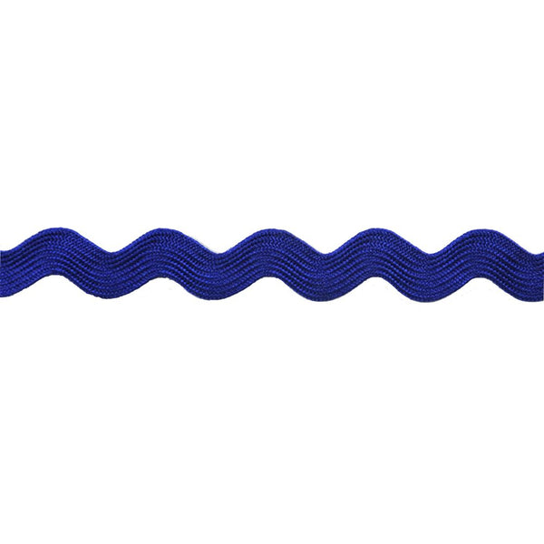 Rick Rack Collection - 3/4" Width (15 Yard Roll) - BRC-10MM-04 Royal Blue