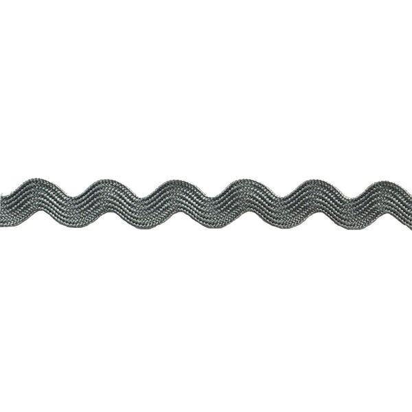 Rick Rack Collection - 3/8" Width (25 Yard Roll) - BRC-5MM-11 Silver