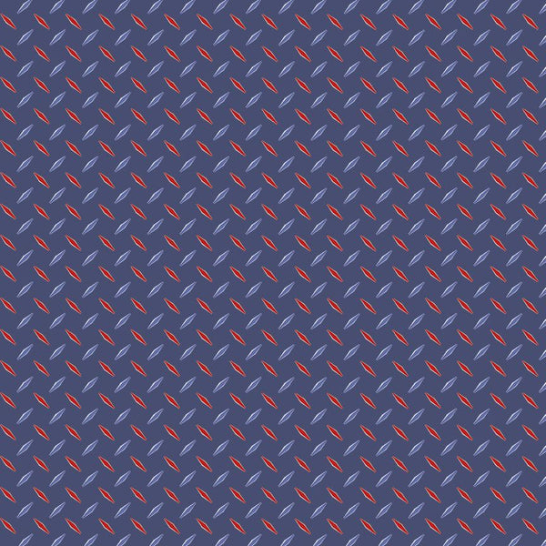 Royal Diamond Geo Path to Freedom Cotton 44"/45" Fabric Per Yard