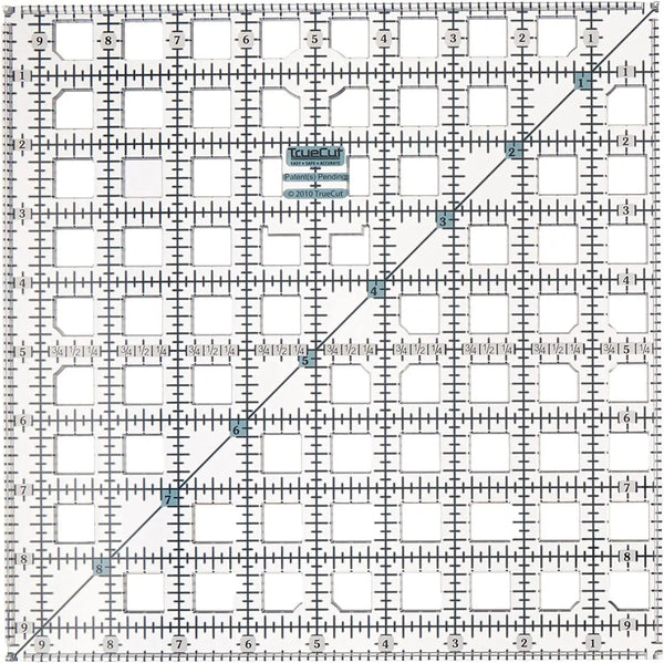 Ruler 9-1/2in x 9-1/2in